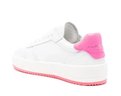 Philippe Model Nice Low Sneakers In White