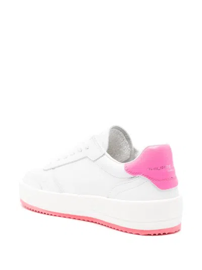 Philippe Model Nice Low Sneakers In White