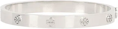 Tory Burch Silver-tone Stainless Steel Bracelet