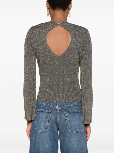 Twinset Pullover Mit Lurex-detail