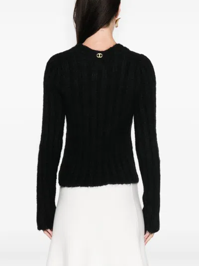 Twinset Ribbed Sweater