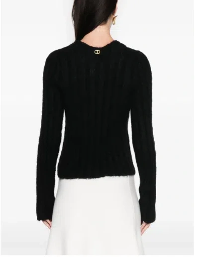 Twinset Ribbed Sweater