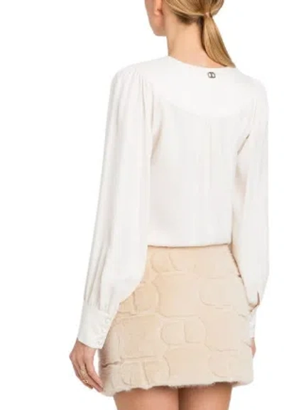 Twinset Twin-set Elegant Viscose Knit Sweater
