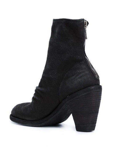 Shop Guidi Zipped Ankle Boots