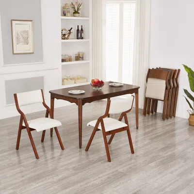 Streamdale Furniture Streamdale Multipurpose Ergonomic Folding Dining Chair Set (2-pack)