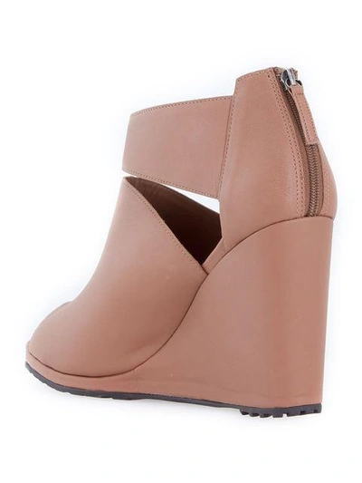 Studio Chofakian Wedge Sandals In Brown