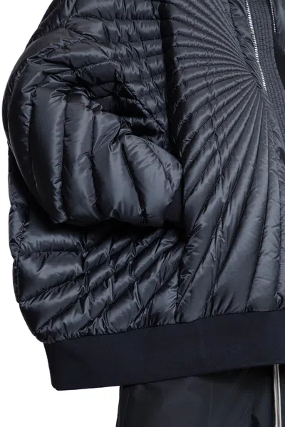 Rick Owens Woman Black Jackets In Black