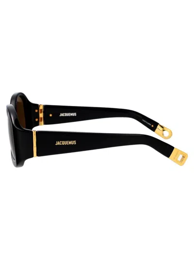 Jacquemus Sunglasses In Black