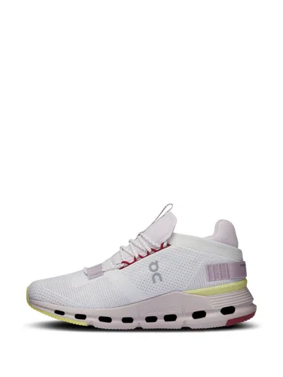 On Running Cloudnova Shoes In White