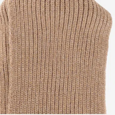 Ugg Chunky Rib Scarf In Brown