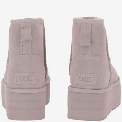 Ugg (wmns)  Classic Mini Platform 'pale Smoke' In Light Grey