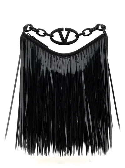 Valentino Garavani  Garavani 'vlogo Moon Mini' Handbag In Black