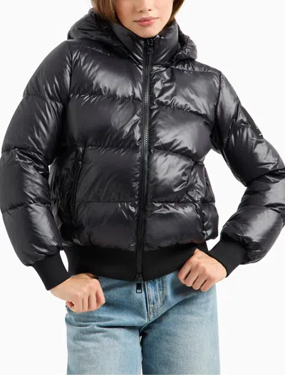 ARMANI EXCHANGE ARMANI EXCHANGE COATS BLACK 