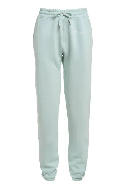 Gergana Ivanova Women's Organic Cotton Jogger Pants In Sky Blue In Blue