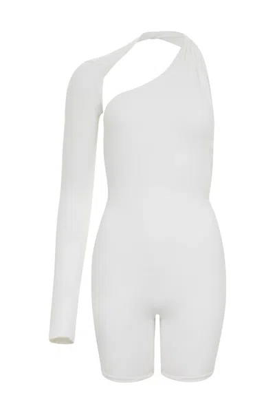 Gergana Ivanova Women's Victoria Romper In White In White