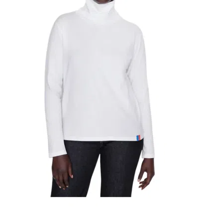 Kule The Turtleneck Sweater In White In White