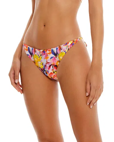 Cosita Linda Swim Festival Reversible String Swim Bottom In Multi