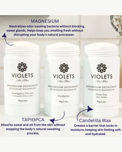 Violets Are Blue Baking Soda Free Magnesium Deodorant