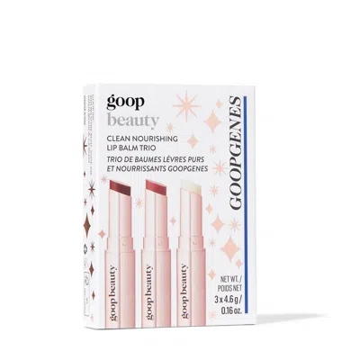 Goop Genes Clean Nourishing Lip Balm Trio