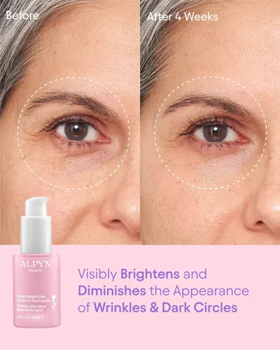 Alpyn Beauty Instant Bright Eye With Peptides & Niacinamide