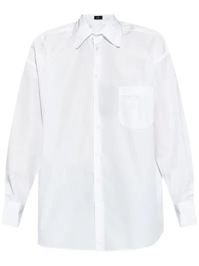 Etro Pegaso Embroidered Button-up Shirt In Multicolor