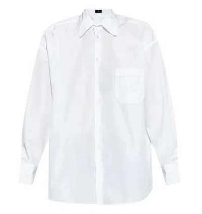 Etro Pegaso Embroidered Button-up Shirt In Multicolor