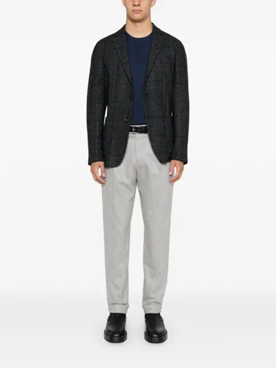 Fay Logo-embroidered Sweater In Multicolor