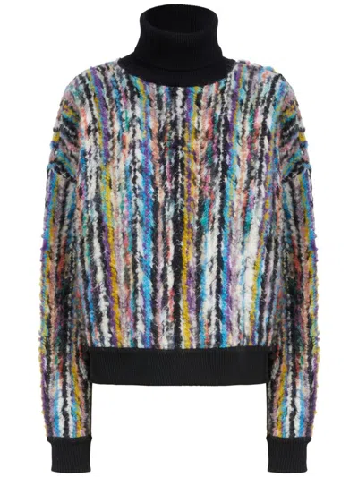 Missoni Abstract Pattern Print Sweater In Multicolour