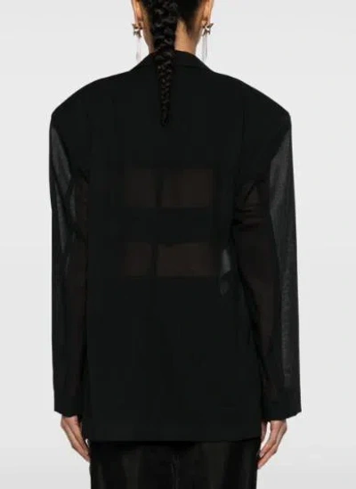 Philosophy Di Lorenzo Serafini Peak-lapels Single-breasted Blazer In Black