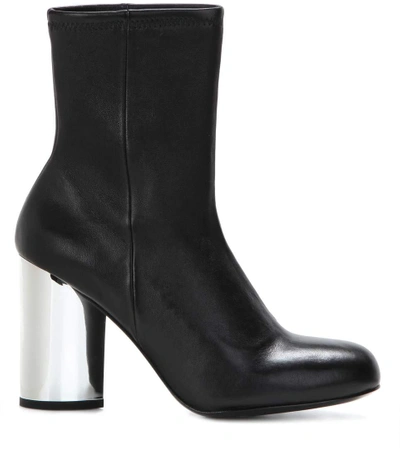 Shop Opening Ceremony Zloty Leather Ankle Boots In Llack