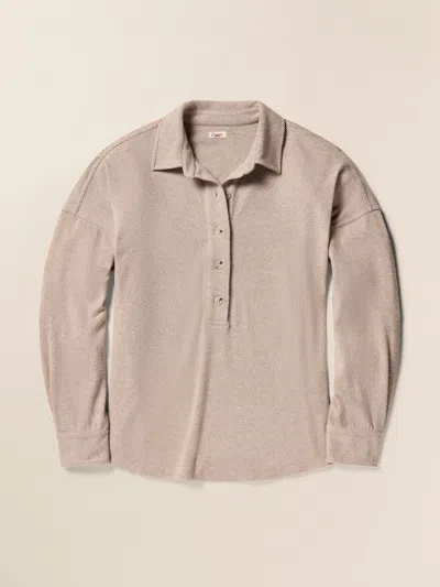 Faherty Legend&trade; Sweater Montana Pullover In Timber Twill
