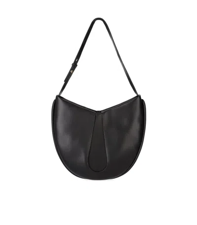 Themoirè Tike Vegan Black Shopping Bag In Black