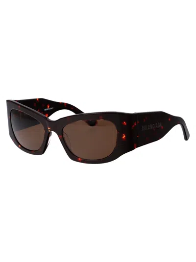 Balenciaga Bb0327s Sunglasses In Brown