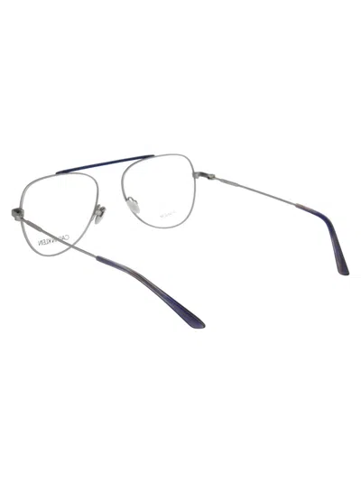 Calvin Klein Gafas - Negro In 045 Satin Silver