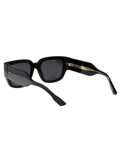 Gucci Gg1261s Sunglasses In 001 Black Black Grey
