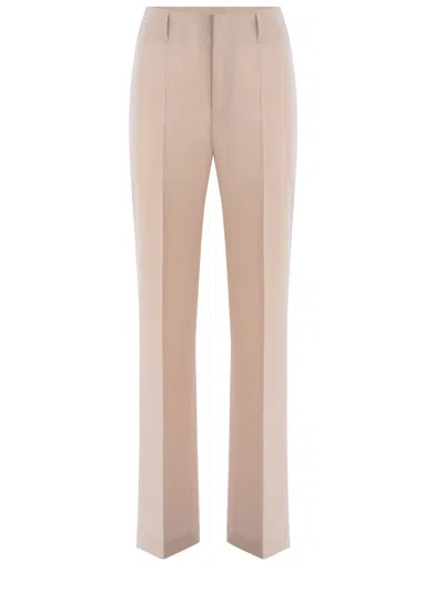 Philosophy Di Lorenzo Serafini Trousers Philosophy Made Of Light Wool Canvas In Powder Pink
