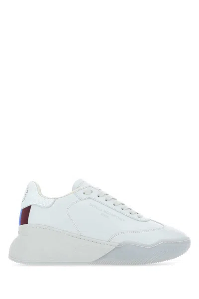 Stella Mccartney Woman Sneakers Sky Blue Size 7 Textile Fibers In Grey