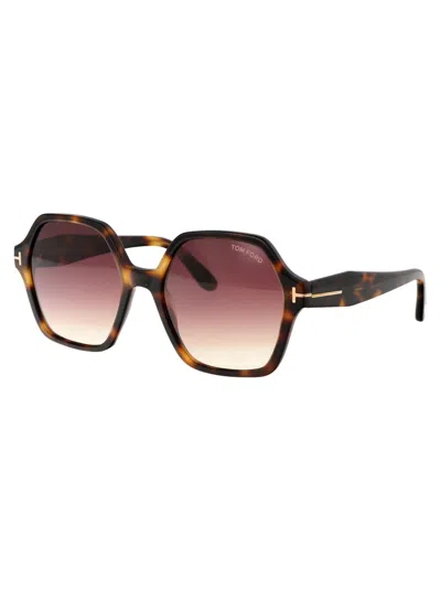 Tom Ford Romy Sunglasses In Brown