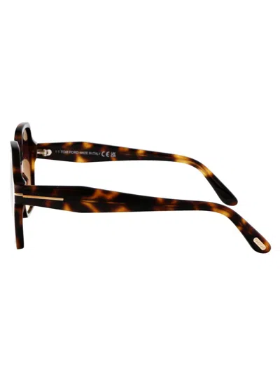 Tom Ford Romy Sunglasses In Brown