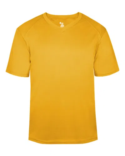Badger B-core Sport Shoulders T-shirt In Gold