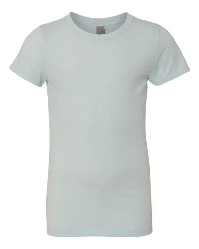 Next Level Girls' Cvc Princess T-shirt In Blue