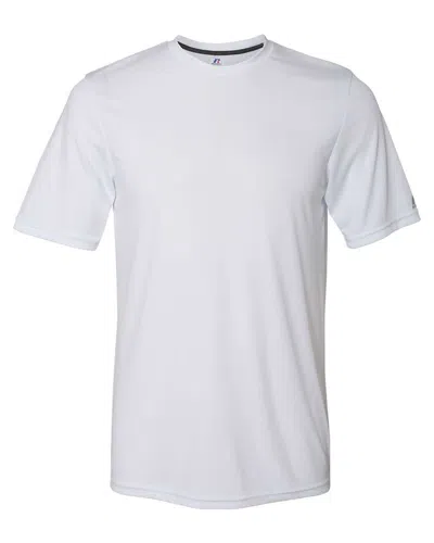 Russell Athletic Core Performance Short Sleeve T-shirt In White