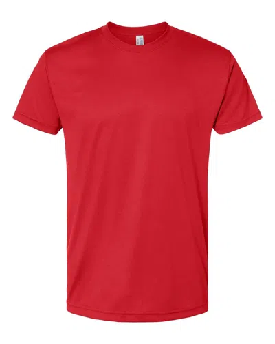 Bayside Usa-made Performance T-shirt In Red