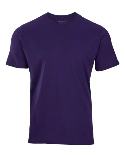 Boxercraft Basic Crew T-shirt In Purple