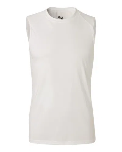 Badger B-core Sleeveless T-shirt In White
