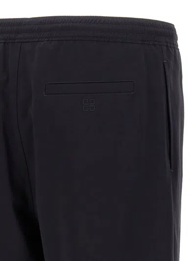 Givenchy Man Bermuda Shorts Man Black Bermuda Shorts In Blue
