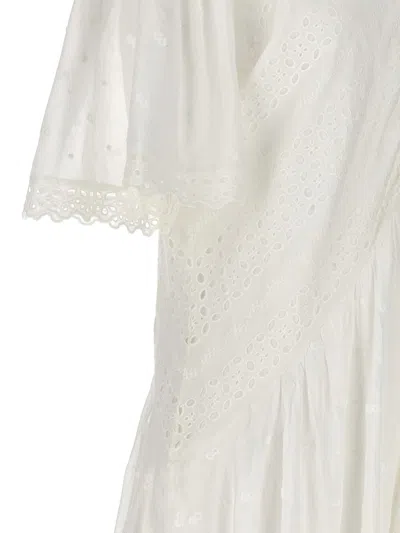 Isabel Marant Étoile Slayae Dresses In White