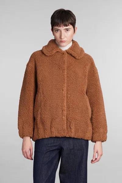 Mc2 Saint Barth Abel Jacket In Brown