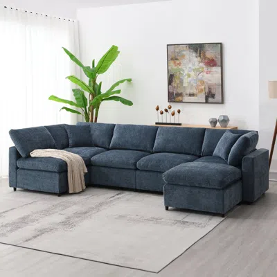 Streamdale Furniture Streamdale 130*65" Modern Modular Cloud Sofa Bed