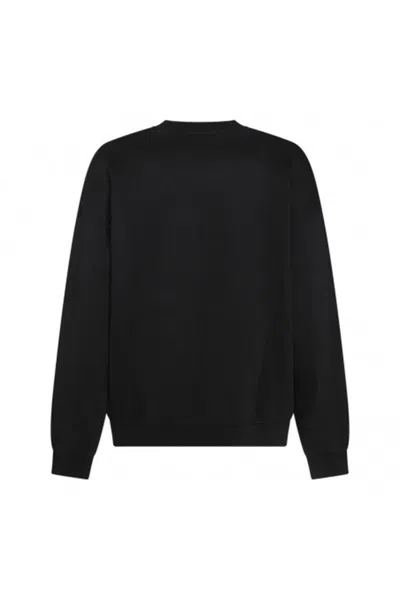 Diesel Fleece Sweatshirt With F In Black